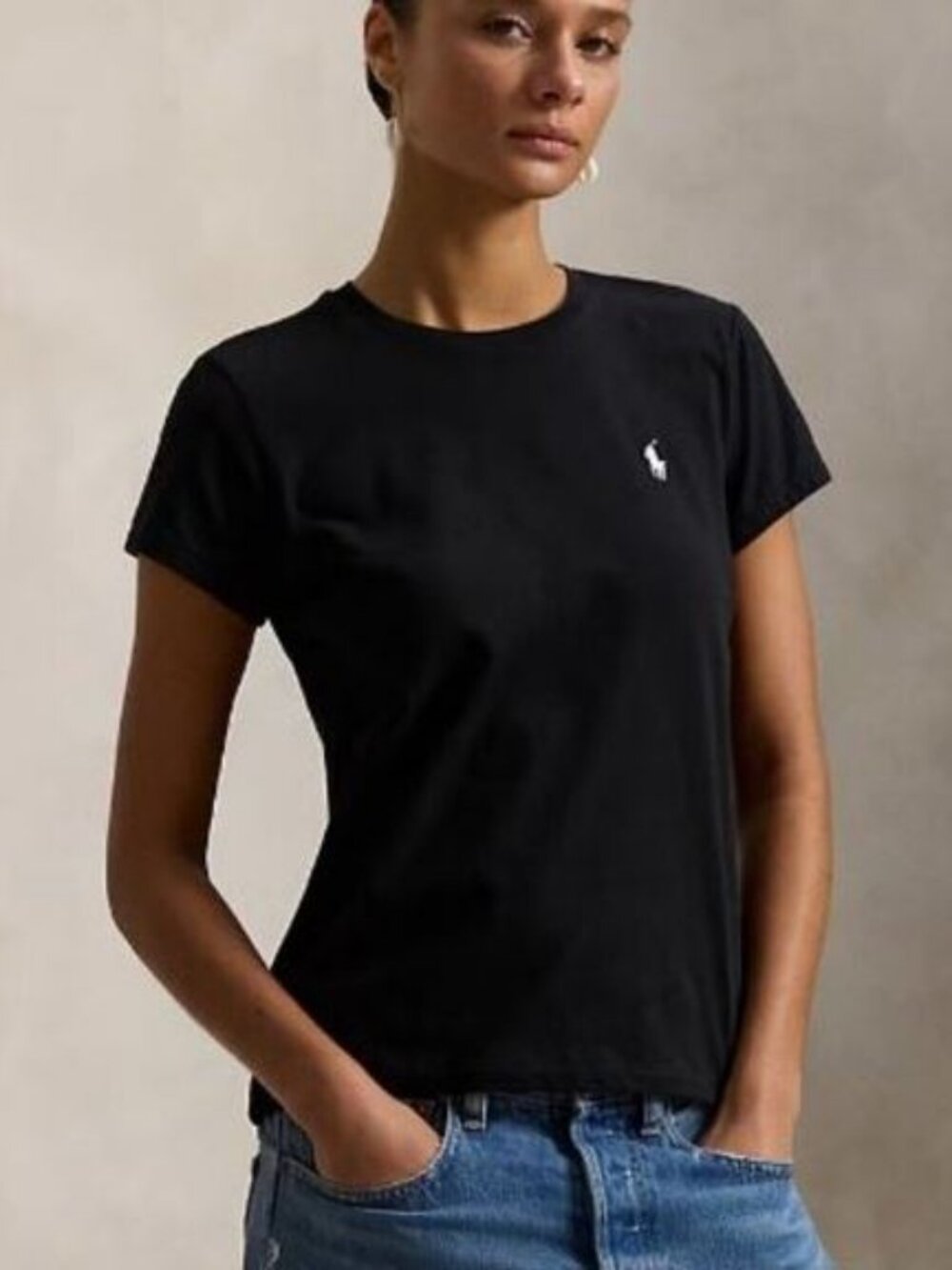 Polo Ralph Lauren Cotton Jersey Crewneck Tee